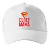 Кепка Супер мама Білий Кепка Супер мама Білий фото