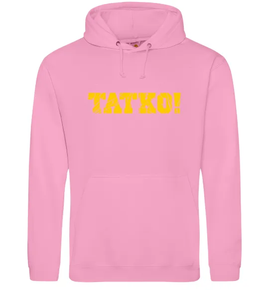 Мужская толстовка (худи) Татко Розовый фото