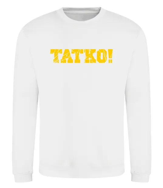 Свитшот Татко Белый фото