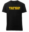 Мужская премиум футболка Татко Черный фото