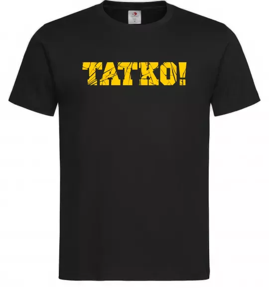 Мужская футболка Татко Черный фото