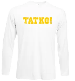 Лонгслив Татко Белый фото