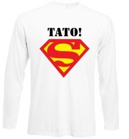 Лонгслив Супер тато Лонгслив Супер тато