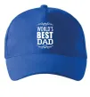 Кепка Worlds best dad Ярко-синий Кепка Worlds best dad Ярко-синий фото