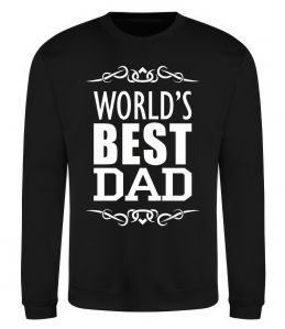 Світшот Worlds best dad Світшот Worlds best dad