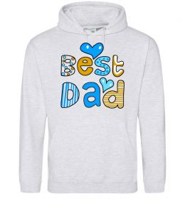 Чоловіча толстовка (худі) Best dad Чоловіча толстовка (худі) Best dad