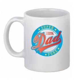 Чашка керамическая Super Dad 100 pure Чашка керамическая Super Dad 100 pure