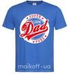 Мужская футболка Super Dad 100 pure Ярко-синий фото