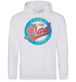 Чоловіча толстовка (худі) Super Dad 100 pure Чоловіча толстовка (худі) Super Dad 100 pure