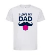 Детская футболка I love my dad exclusive Белый Детская футболка I love my dad exclusive Белый фото