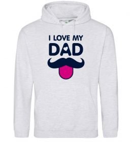 Мужская толстовка (худи) I love my dad exclusive Мужская толстовка (худи) I love my dad exclusive