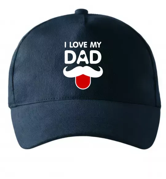 Кепка I love my dad exclusive Темно-синій фото