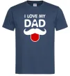 Чоловіча футболка I love my dad exclusive Темно-синій Чоловіча футболка I love my dad exclusive Темно-синій фото