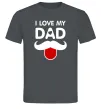 Чоловіча футболка I love my dad exclusive Графіт Чоловіча футболка I love my dad exclusive Графіт фото