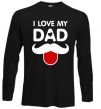 Реглан I love my dad exclusive Черный фото