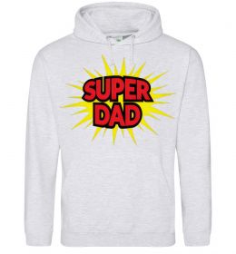 Мужская толстовка (худи) Super Dad