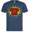 Мужская футболка Super Dad Темно-синий фото