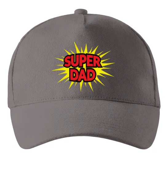 Кепка Super Dad Сірий фото