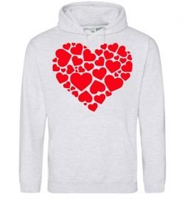 Жіноча толстовка (худі) Heart with heart