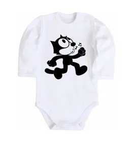 Детский боди Felix Cat Белый фото