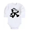 Дитячий бодік Felix Cat Білий фото