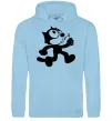 Мужская толстовка (худи) Felix Cat Голубой фото