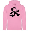 Женская толстовка (худи) Felix Cat Розовый фото