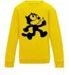 Детский Свитшот Felix Cat Солнечно желтый фото