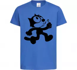 Детская футболка Felix Cat Ярко-синий фото