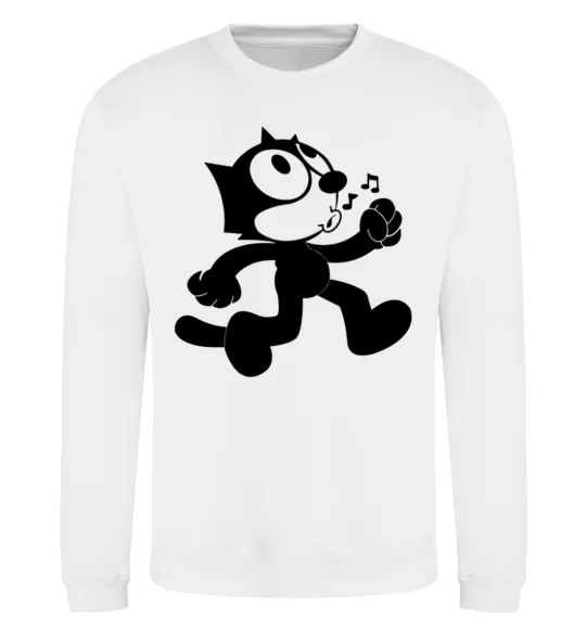 Світшот Felix Cat Білий фото