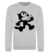 Світшот Felix Cat Сірий меланж фото