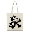 Еко-сумка Felix Cat Бежевий Еко-сумка Felix Cat Бежевий фото