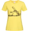 Жіноча футболка Need some food Лимонний фото