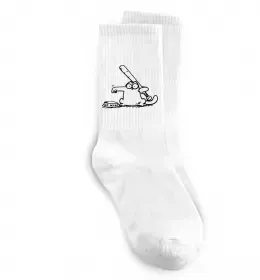 Носки Need some food Белый фото