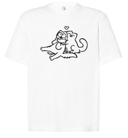 Футболка Оверсайз Love cat