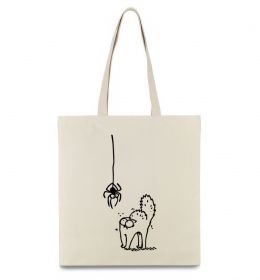 Эко-сумка Spider and cat