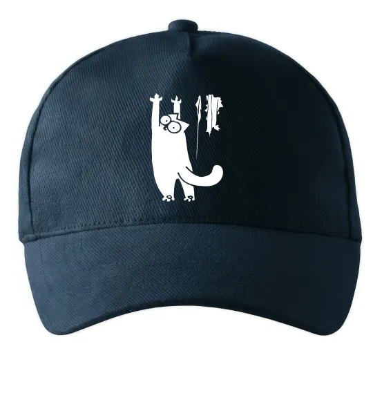 Кепка Simon's cat oops Темно-синій фото