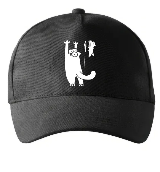 Кепка Simon's cat oops Чорний фото