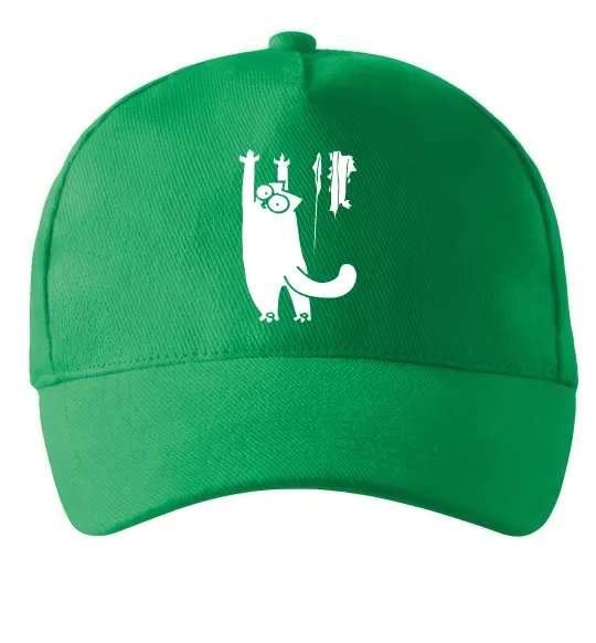 Кепка Simon's cat oops Зелений фото