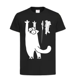 Детская футболка Simon cat and kitten Лимонный фото