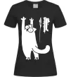 Жіноча футболка Simon's cat oops Чорний фото