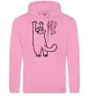 Жіноча толстовка (худі) Simon's cat oops Рожевий фото