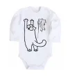 Детский боди Simon's cat oops Белый фото