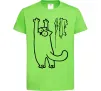 Детская футболка Simon's cat oops Лаймовый фото