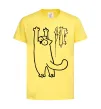 Детская футболка Simon's cat oops Лимонный фото