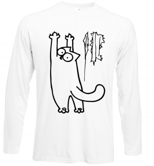 Реглан Simon's cat oops Белый фото