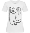 Жіноча футболка Simon's cat oops Білий фото