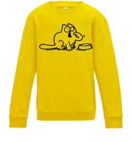 Детский Свитшот Simon's cat hangry