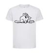Дитяча футболка Simon's cat hangry Білий фото
