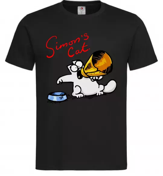 Мужская футболка Hungry Черный фото